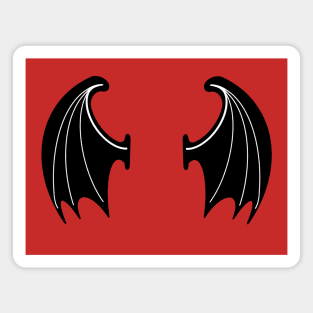 Dragon/Bat/Cthulhu Wings (back print only) Magnet